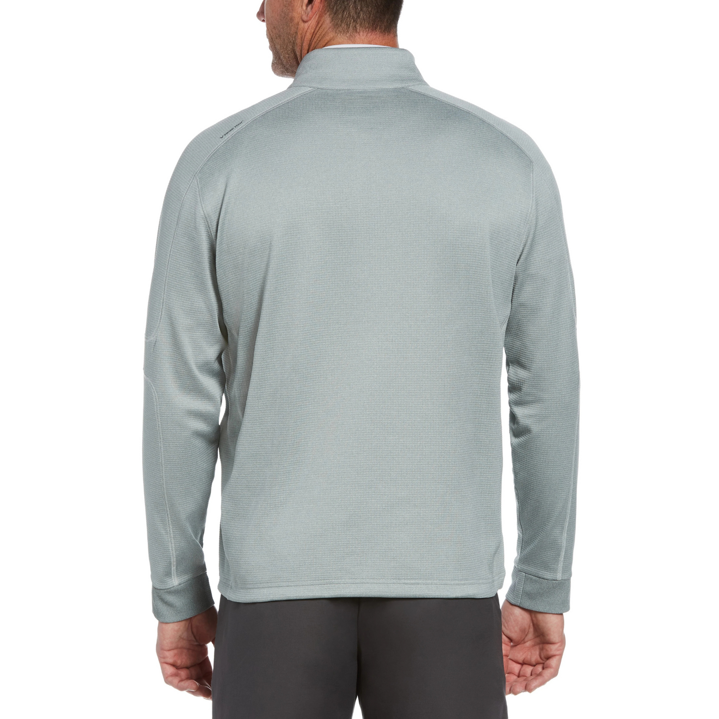 Callaway Midweight Waffle Knit Layer - Quarry Heather