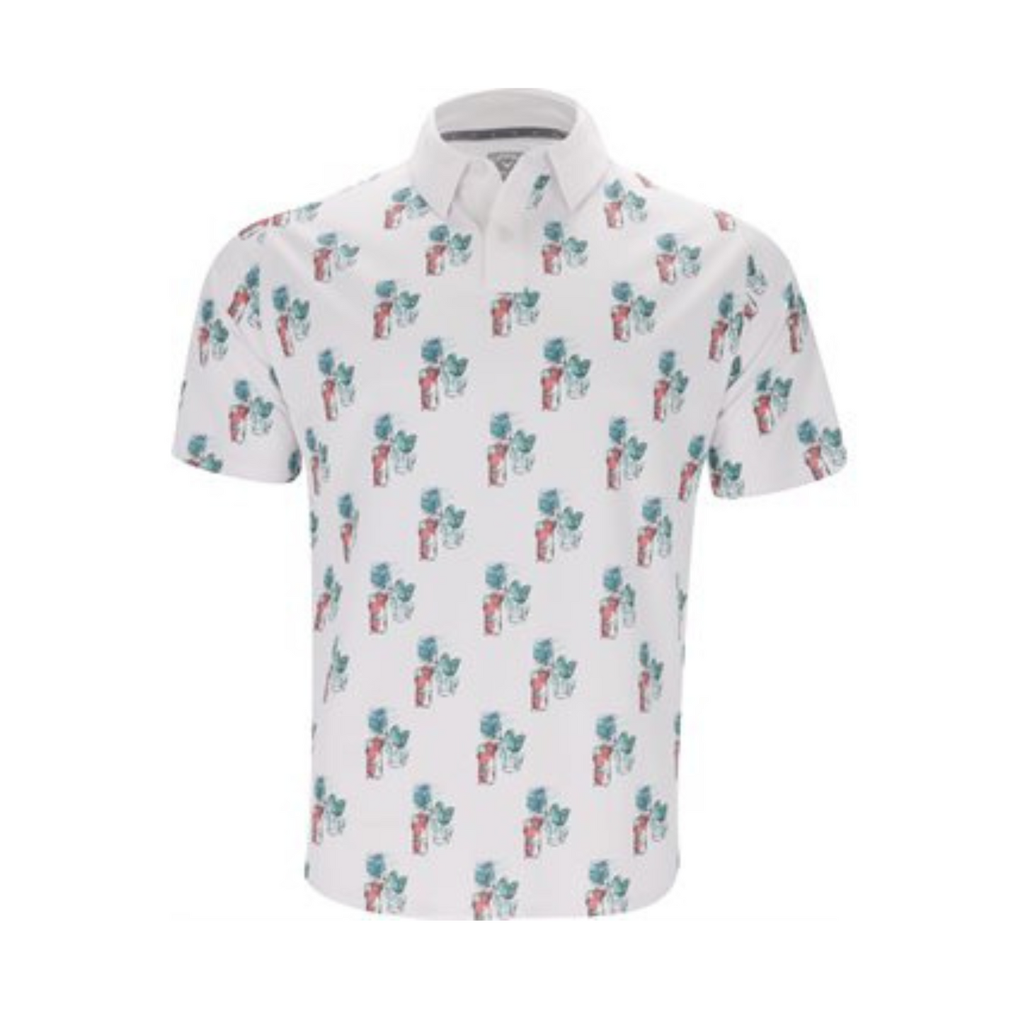 Callaway 19th Hole Drink Print Polo