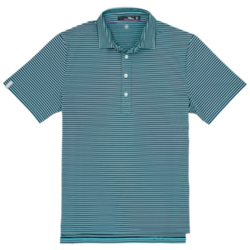 RLX Short Sleeve Classic Polo - Club Turquoise / French Navy