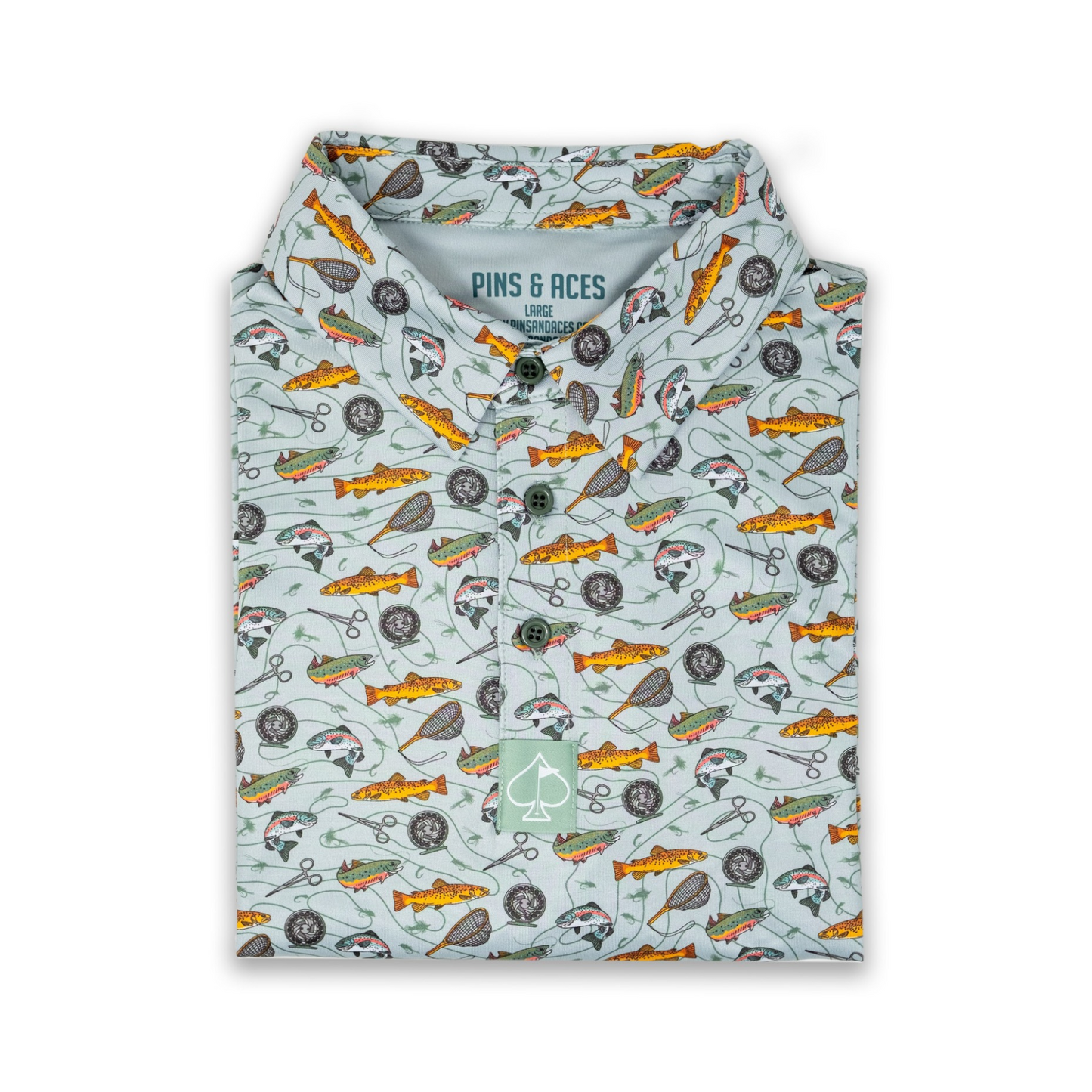 Pins & Aces - Catch & Release Polo