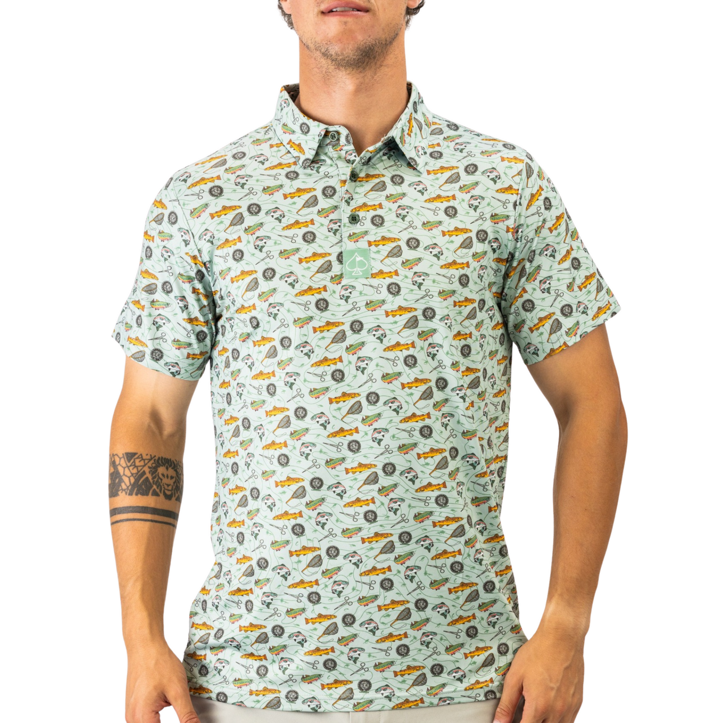 Pins & Aces - Catch & Release Polo