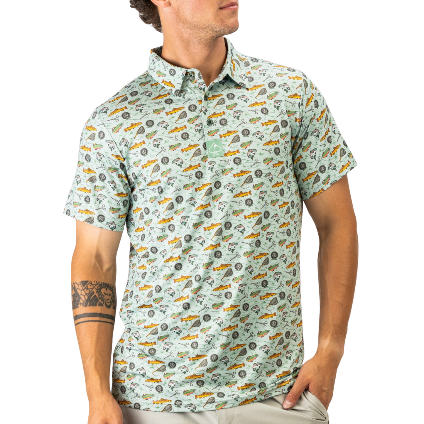 Pins & Aces - Catch & Release Polo