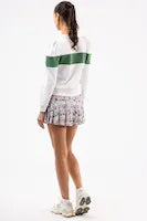 The Peggy Sweatshirt - White/Boxwood