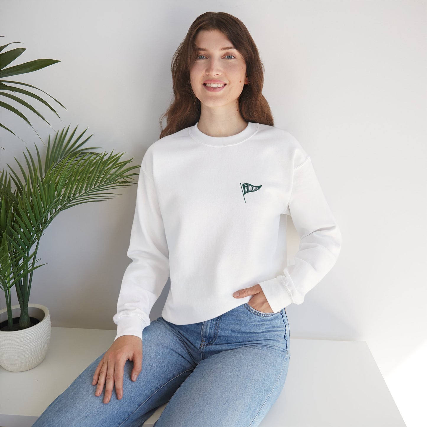 Moms Who Golf Crewneck