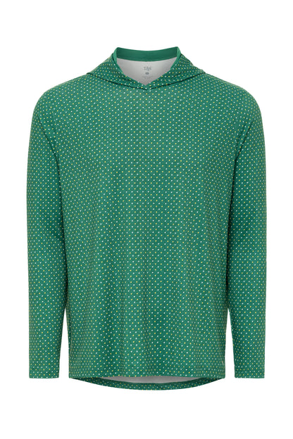 New Icon Junior Hoodie- Green/White/Yellow