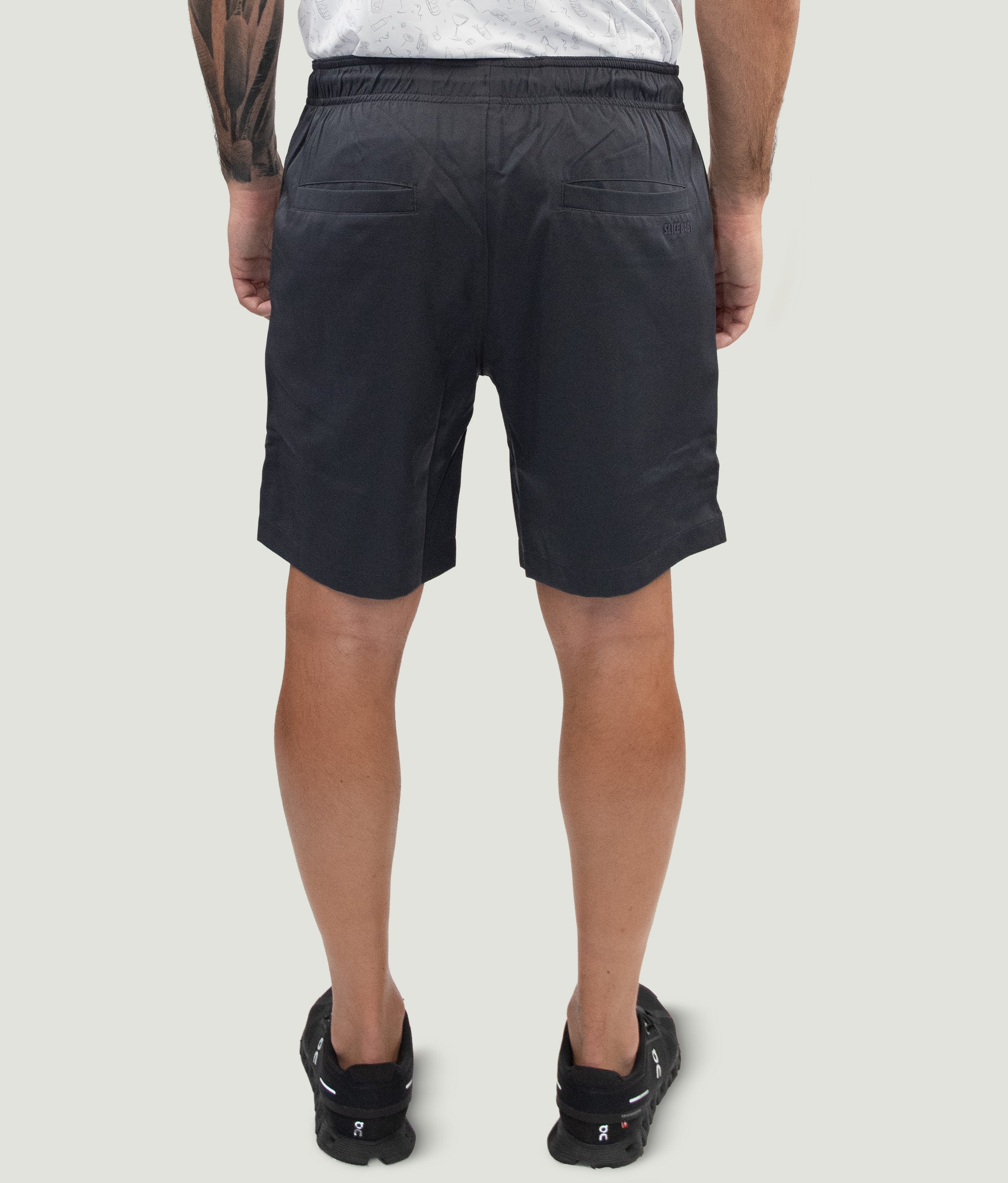 Image of Slice & Chill Casual Sports Shorts Graphite Gray