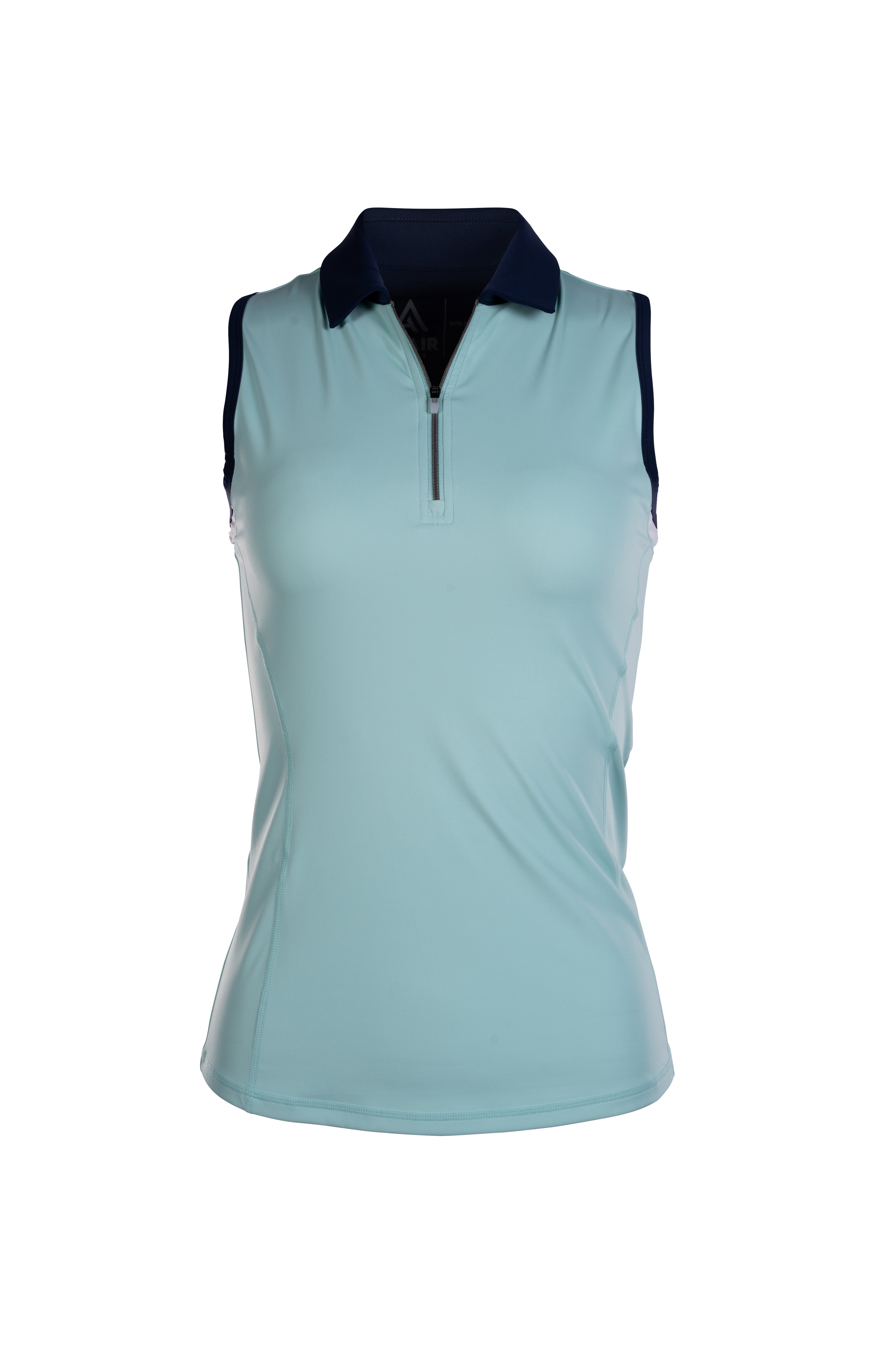 Image of Sage Sleeveless Polo