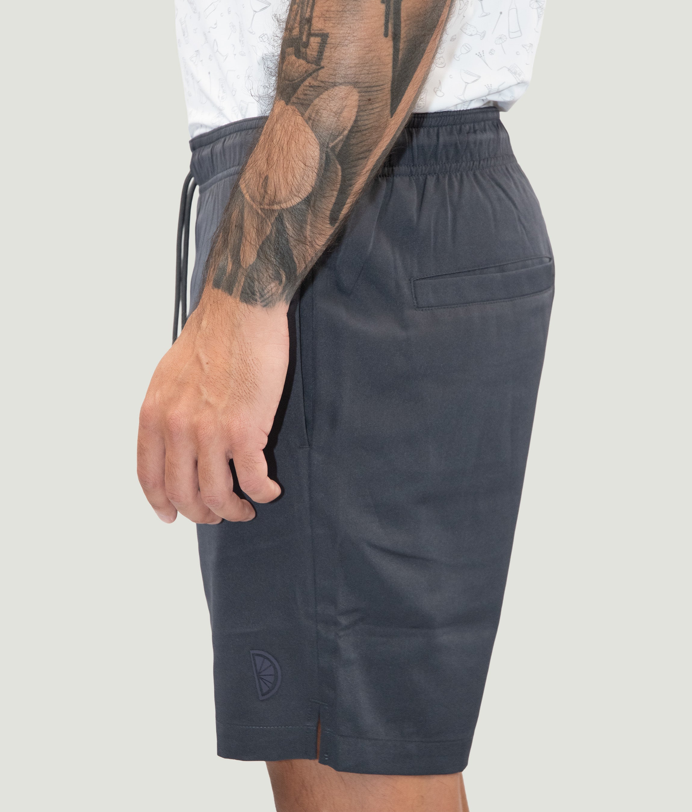 Image of Slice & Chill Casual Sports Shorts Graphite Gray
