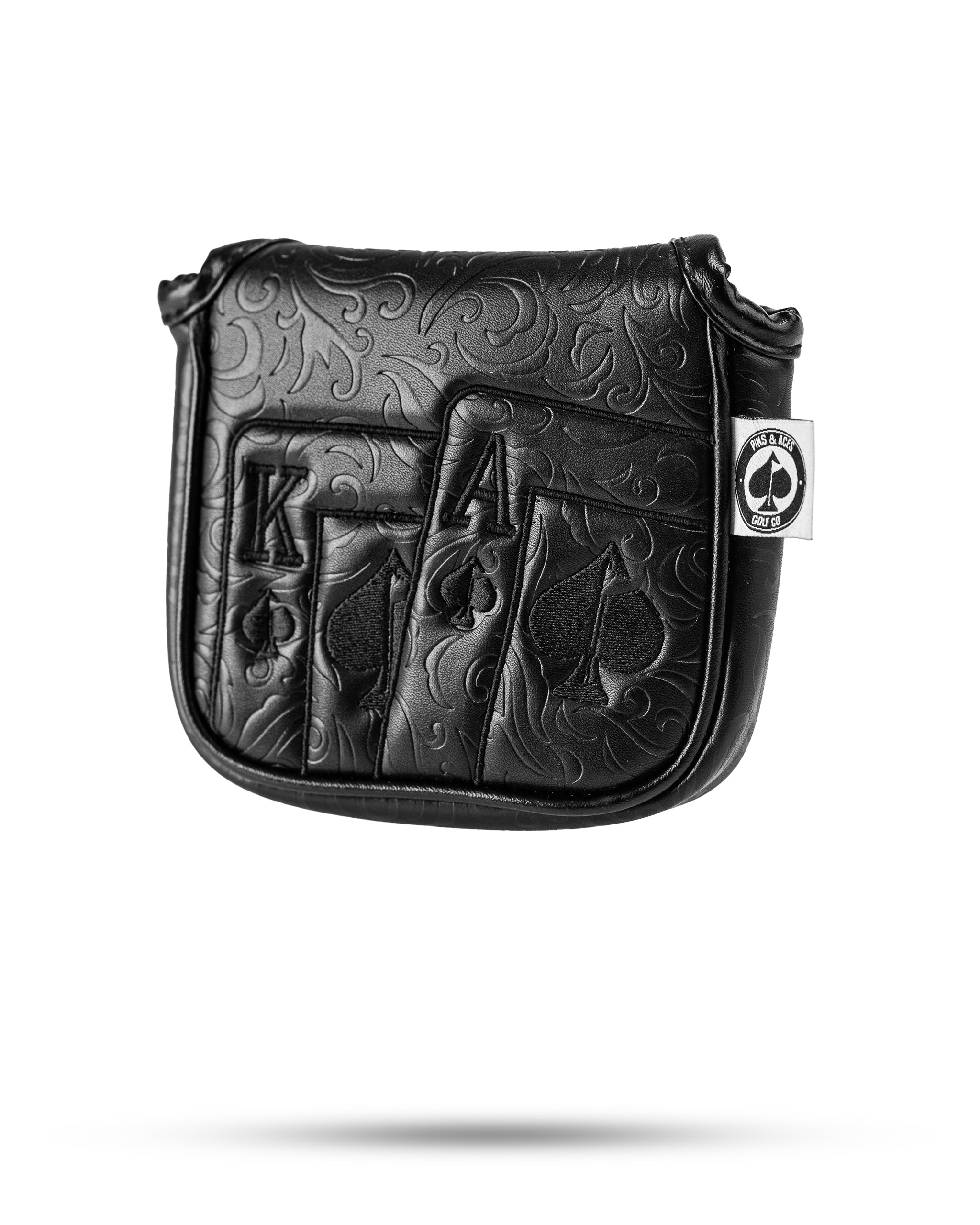 Image of Blackout Ace of Spades - Mallet Putter Cover