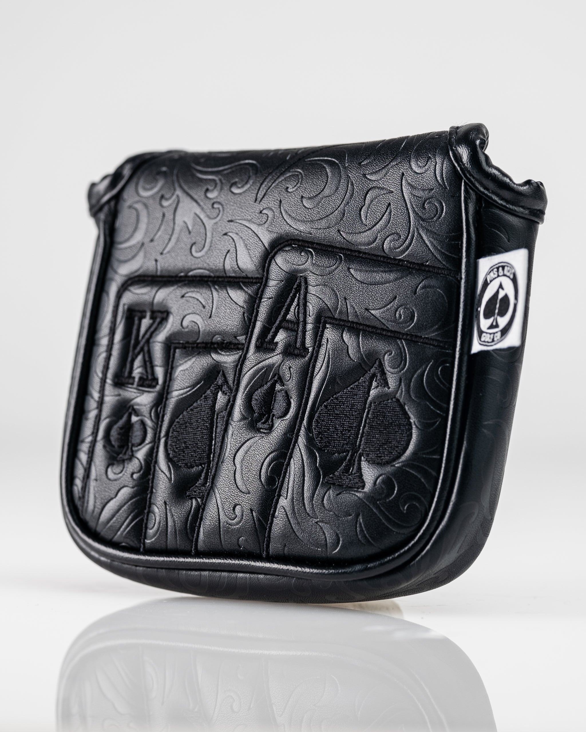 Image of Blackout Ace of Spades - Mallet Putter Cover