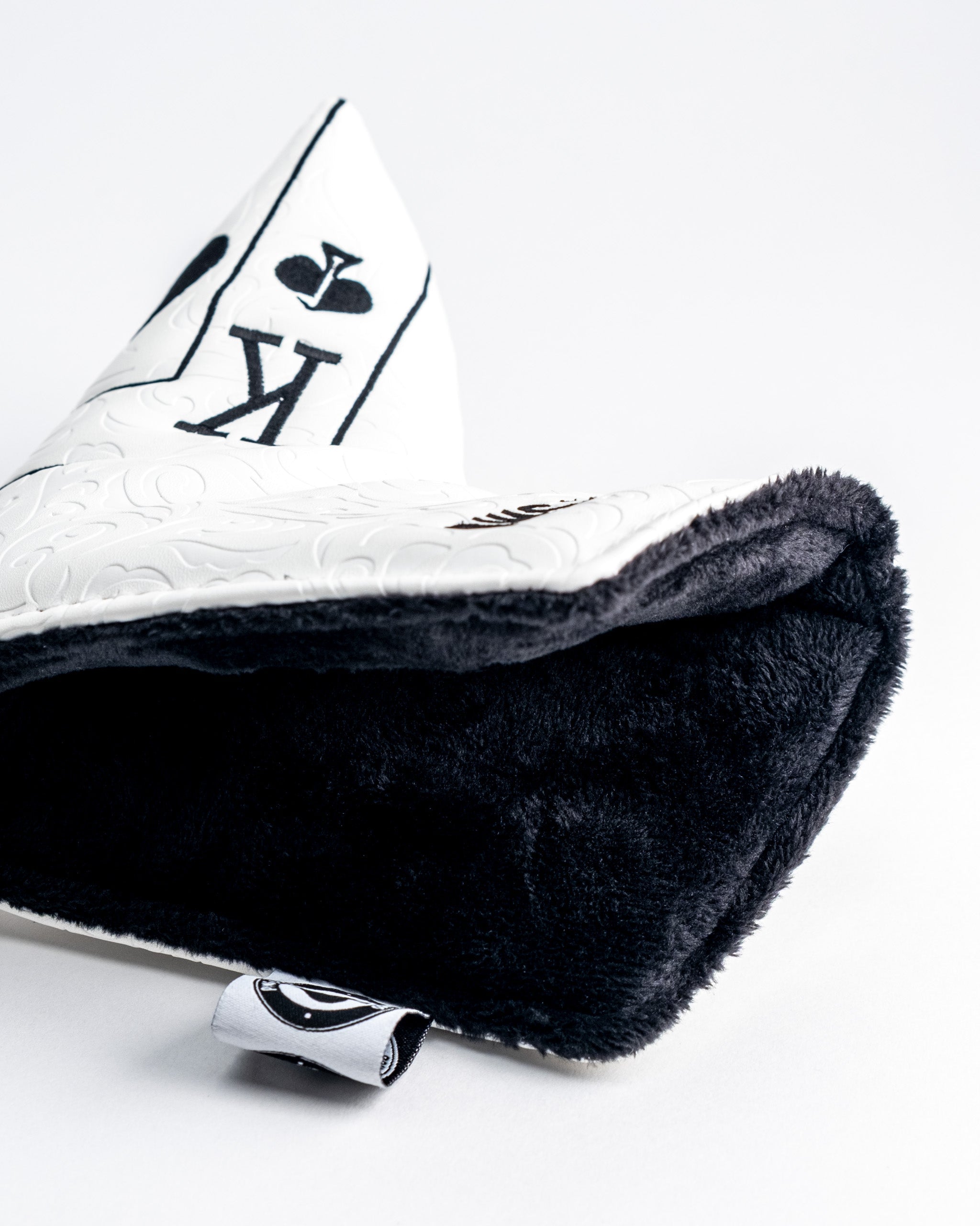 Image of White Out Ace of Spades - Blade Putter Cover