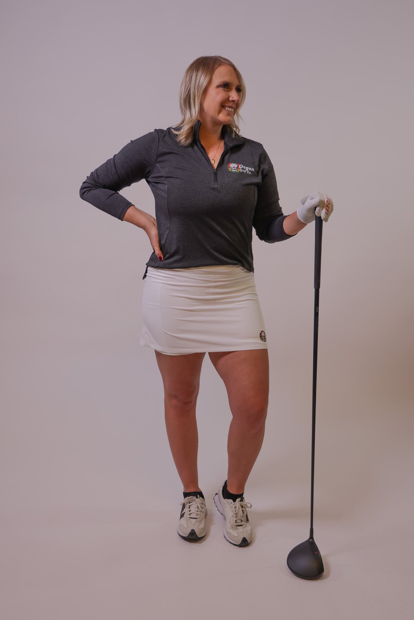 Image of Women’s Floral Degen Quarter Zip