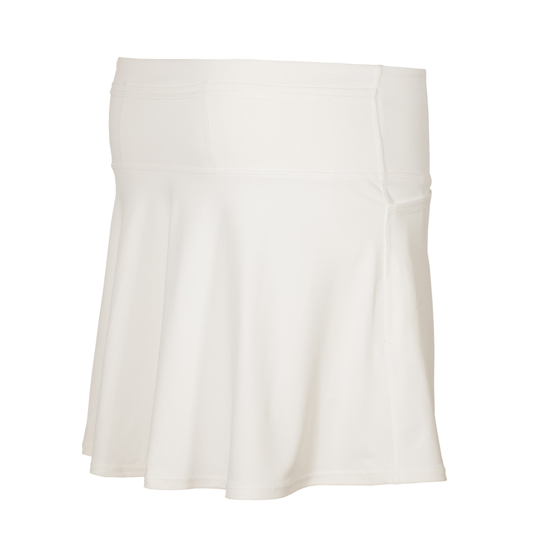 Image of Cassie Solid Sunskort - White