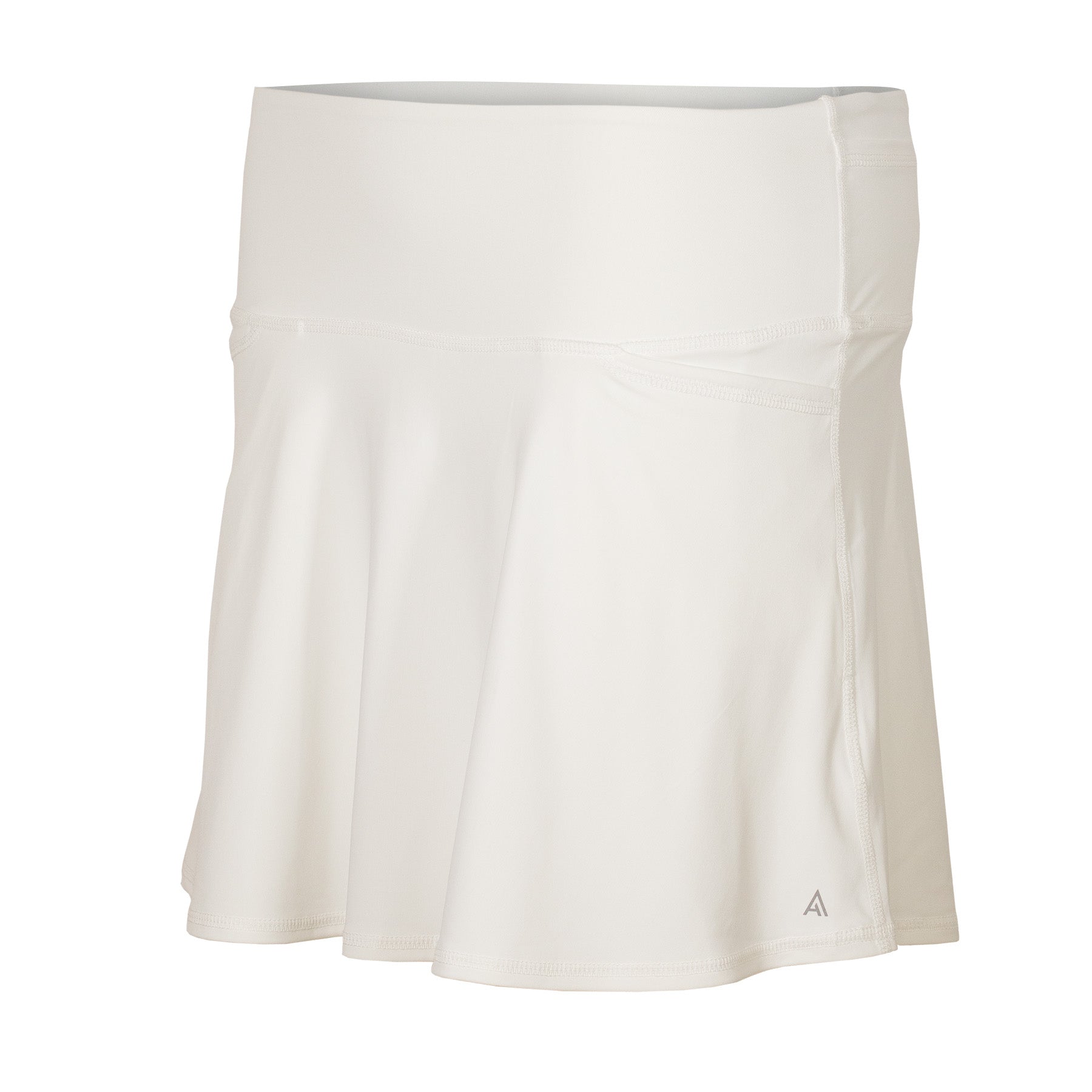 Image of Cassie Solid Sunskort - White