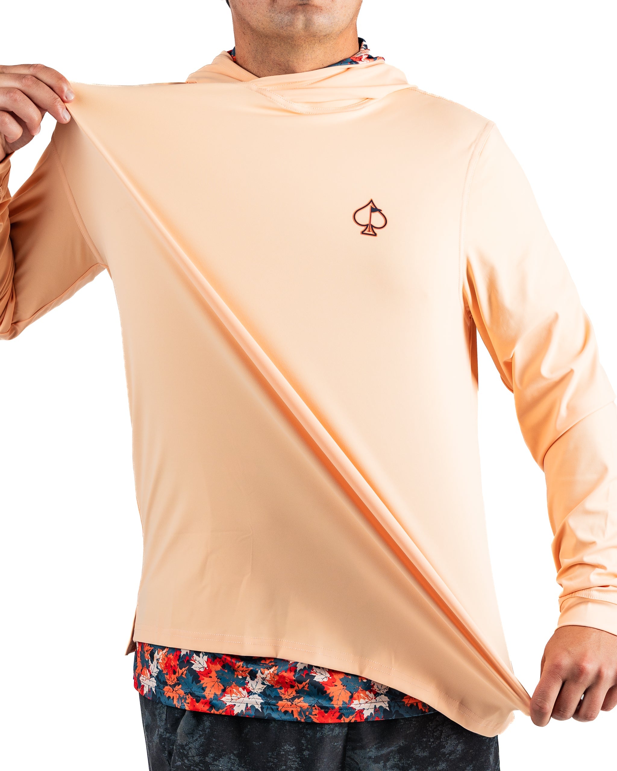 Image of Performance Golf Hoodie - Autumn Leaves