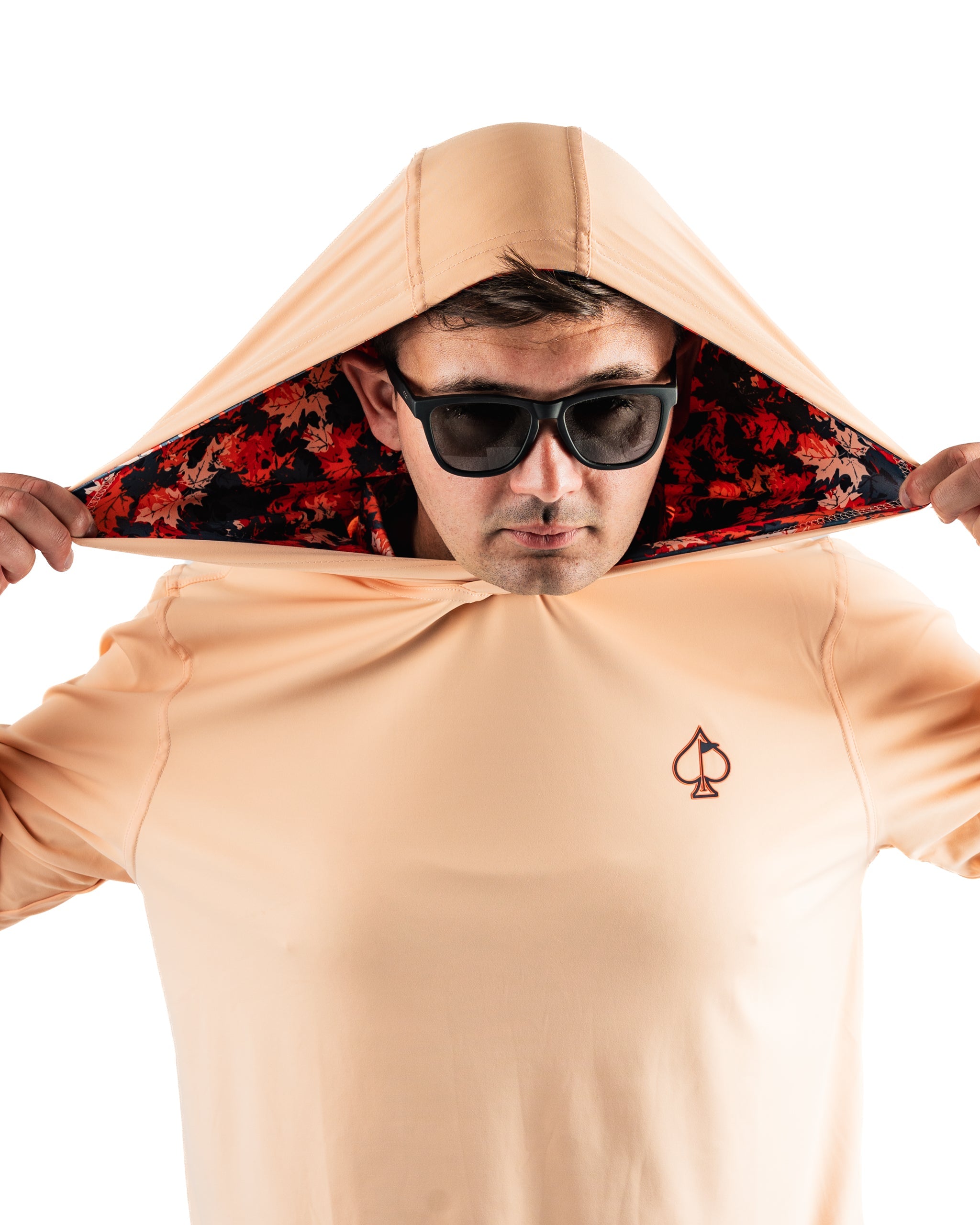 Image of Performance Golf Hoodie - Autumn Leaves