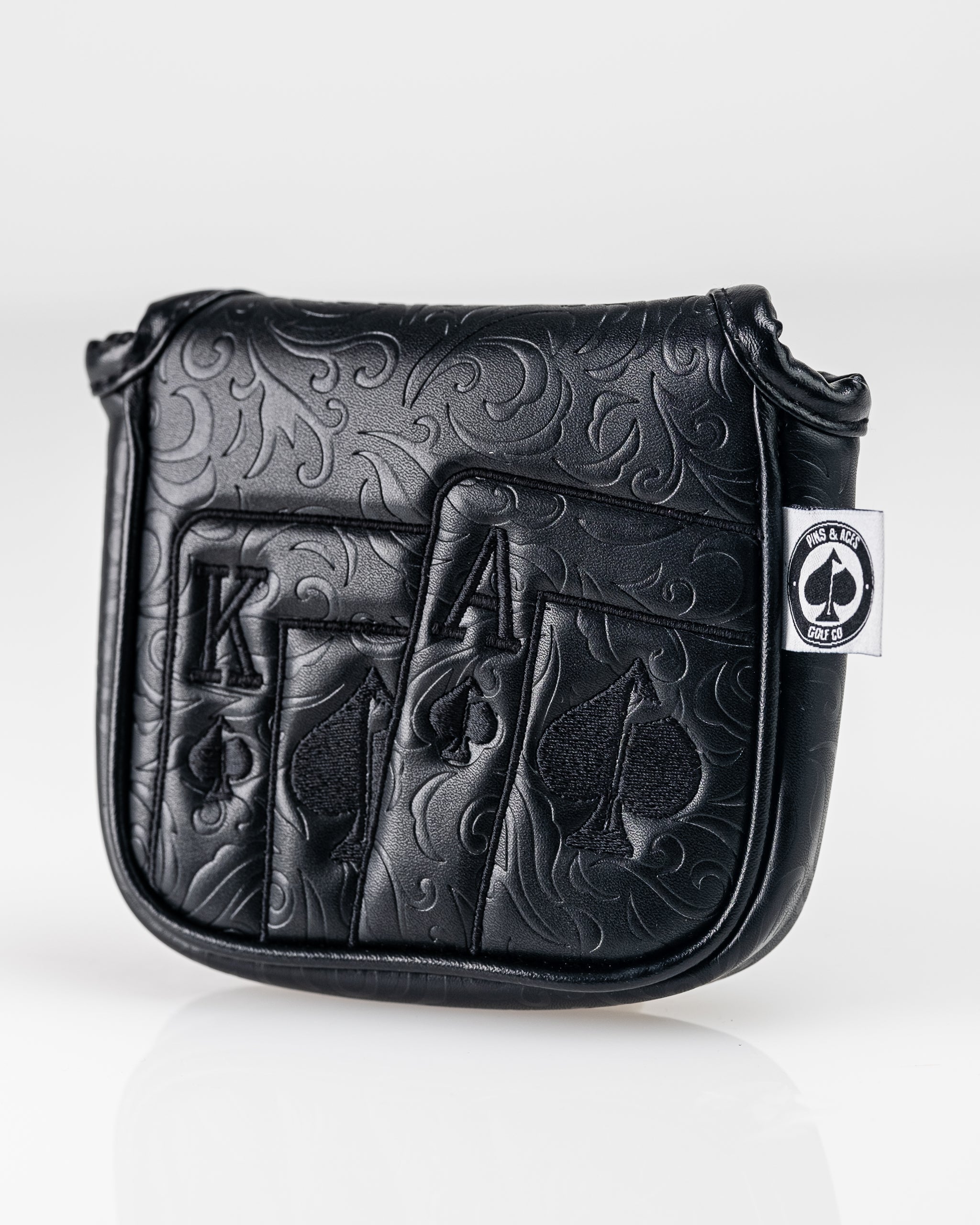 Image of Blackout Ace of Spades - Mallet Putter Cover
