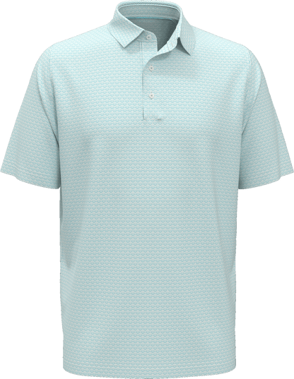 Callaway All Over Gradient Chev Print Polo