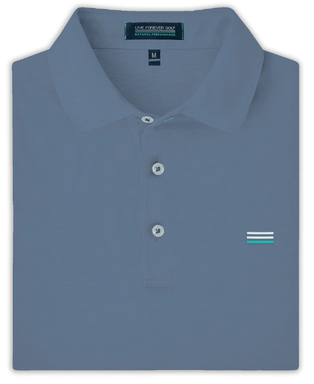 Image of Live Forever Golf - Soft Landing Natural Performance Polo