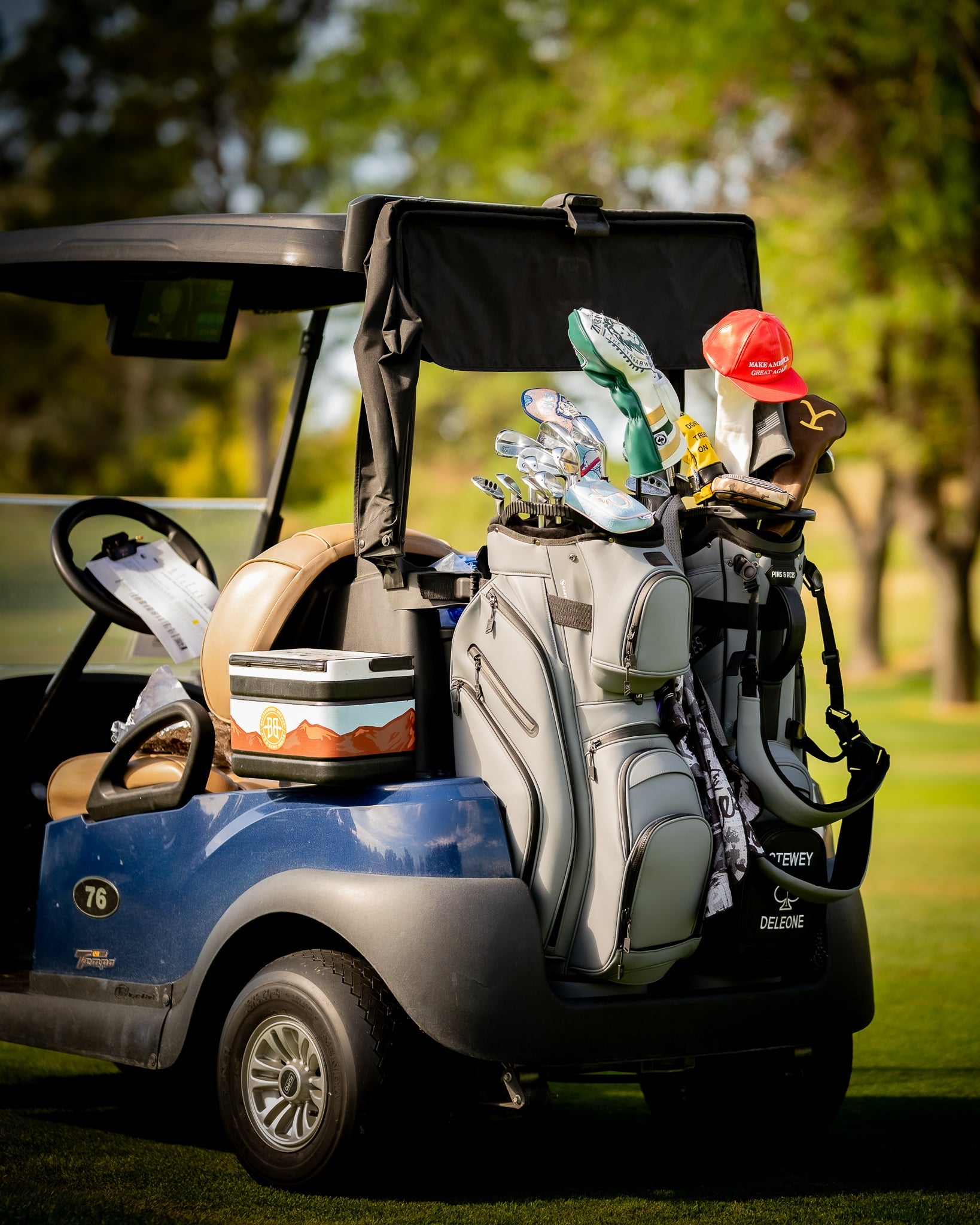 Image of Player Preferred™ Cart Bag - Flat Ash