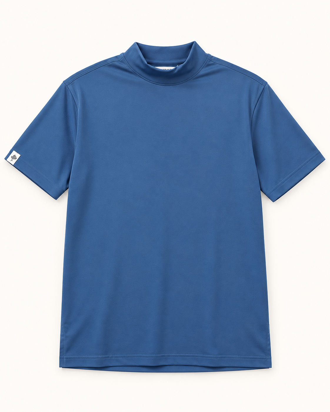 Image of Short Sleeve Mockneck Golf Shirt