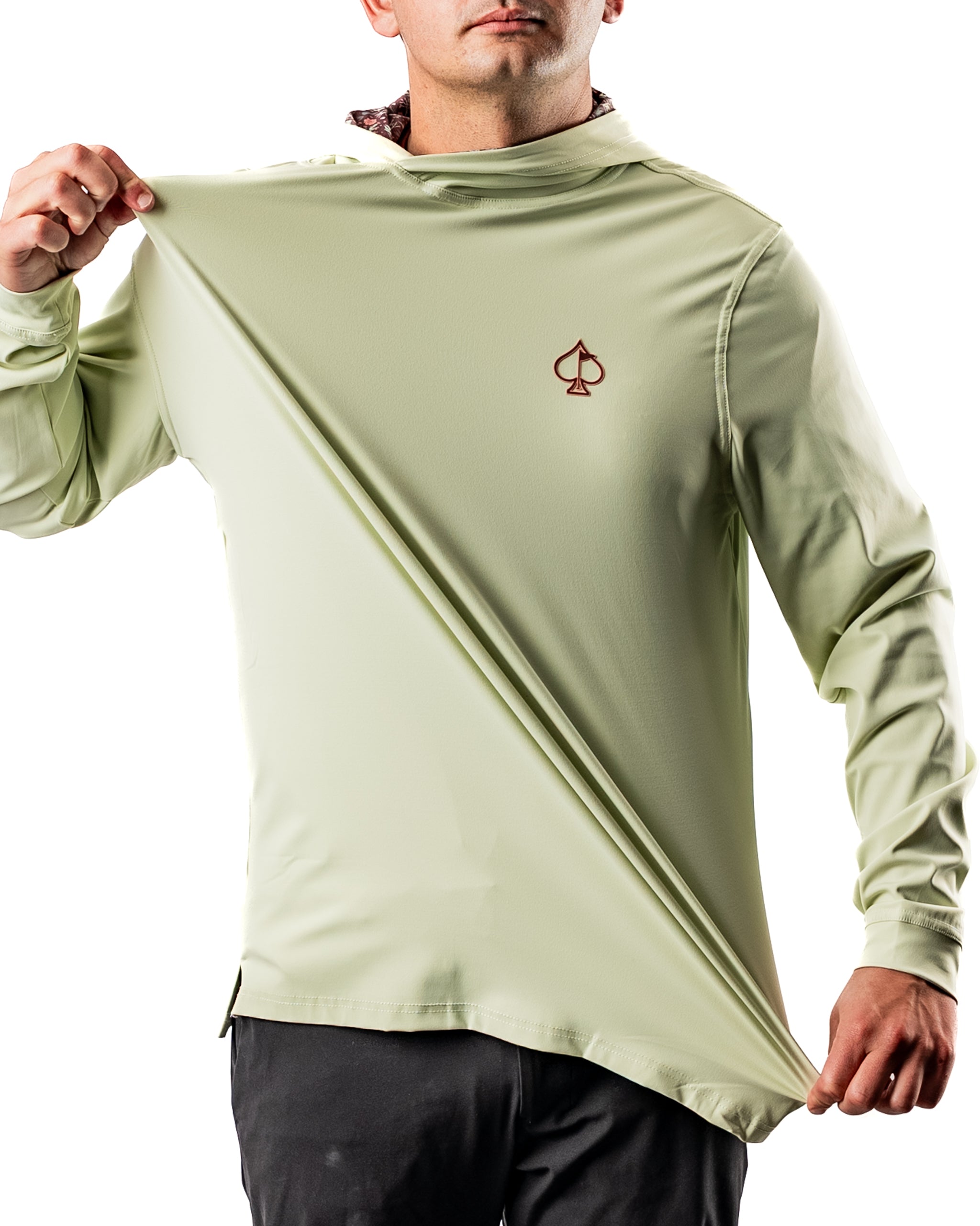 Image of Performance Golf Hoodie - Desert Sage