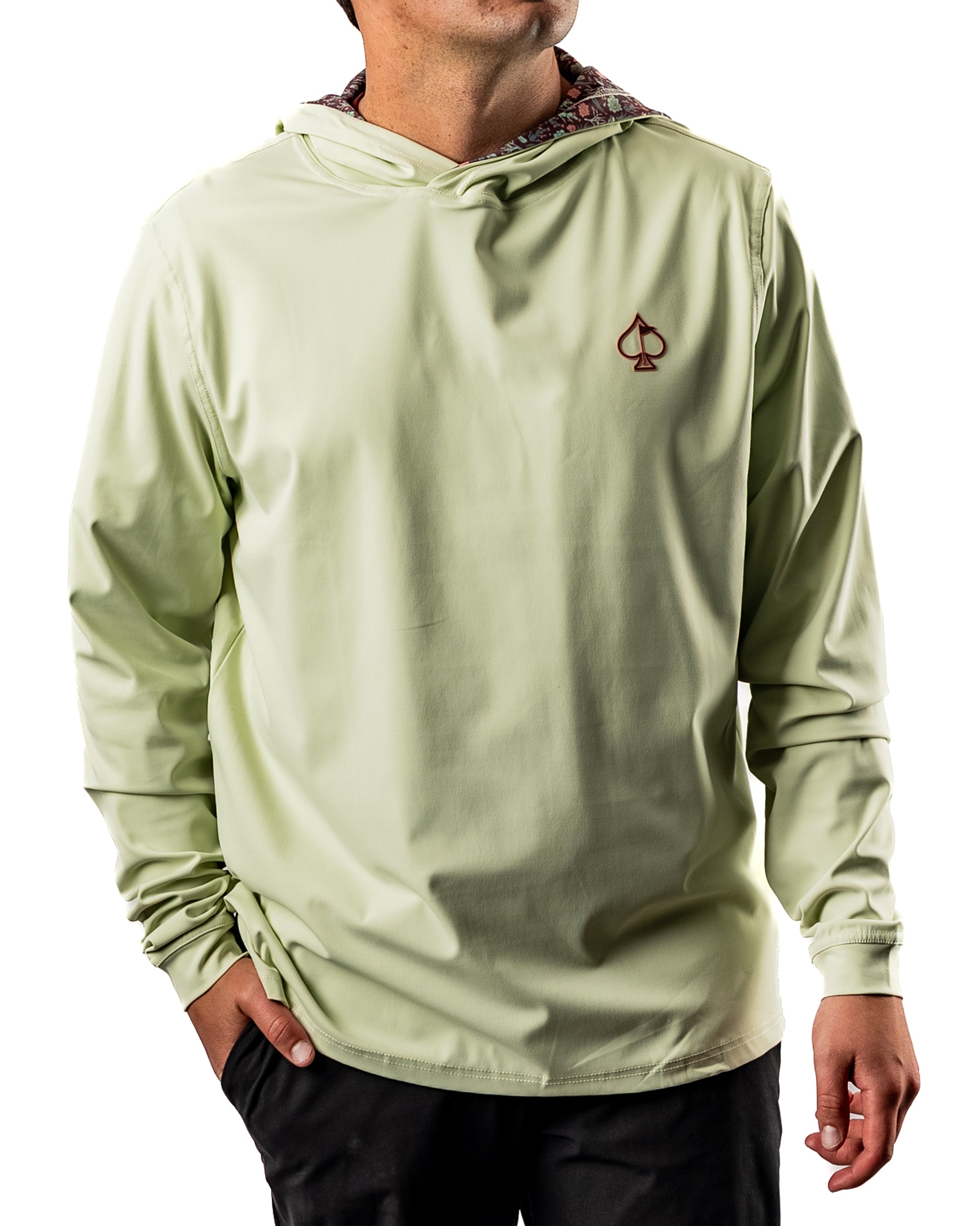 Image of Performance Golf Hoodie - Desert Sage