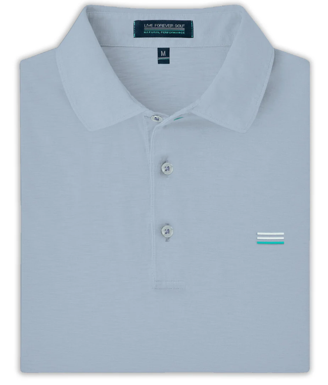 Image of Live Forever Golf - Soft Landing Natural Performance Polo