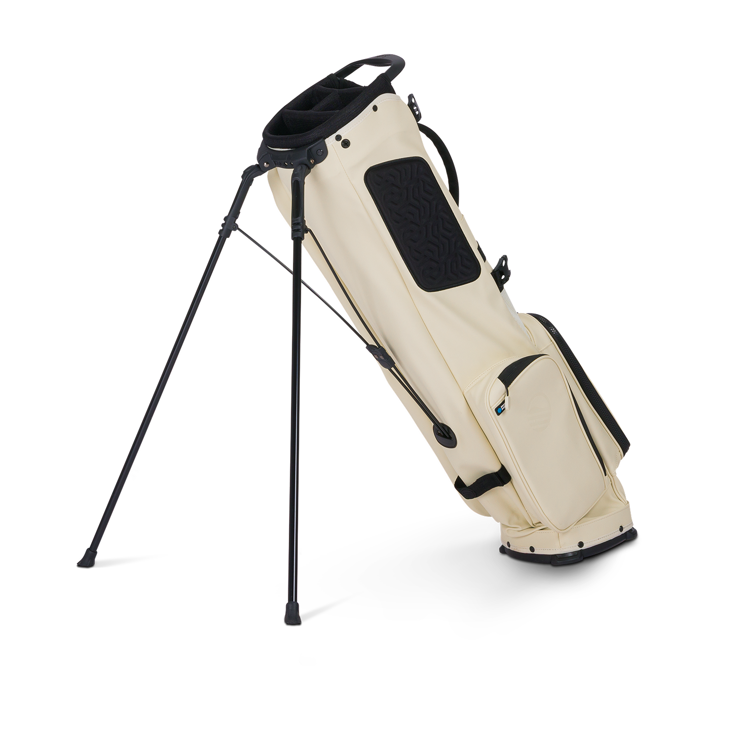 Image of El Camino S-Class | Cream Vegan Leather Mid Size Stand Bag
