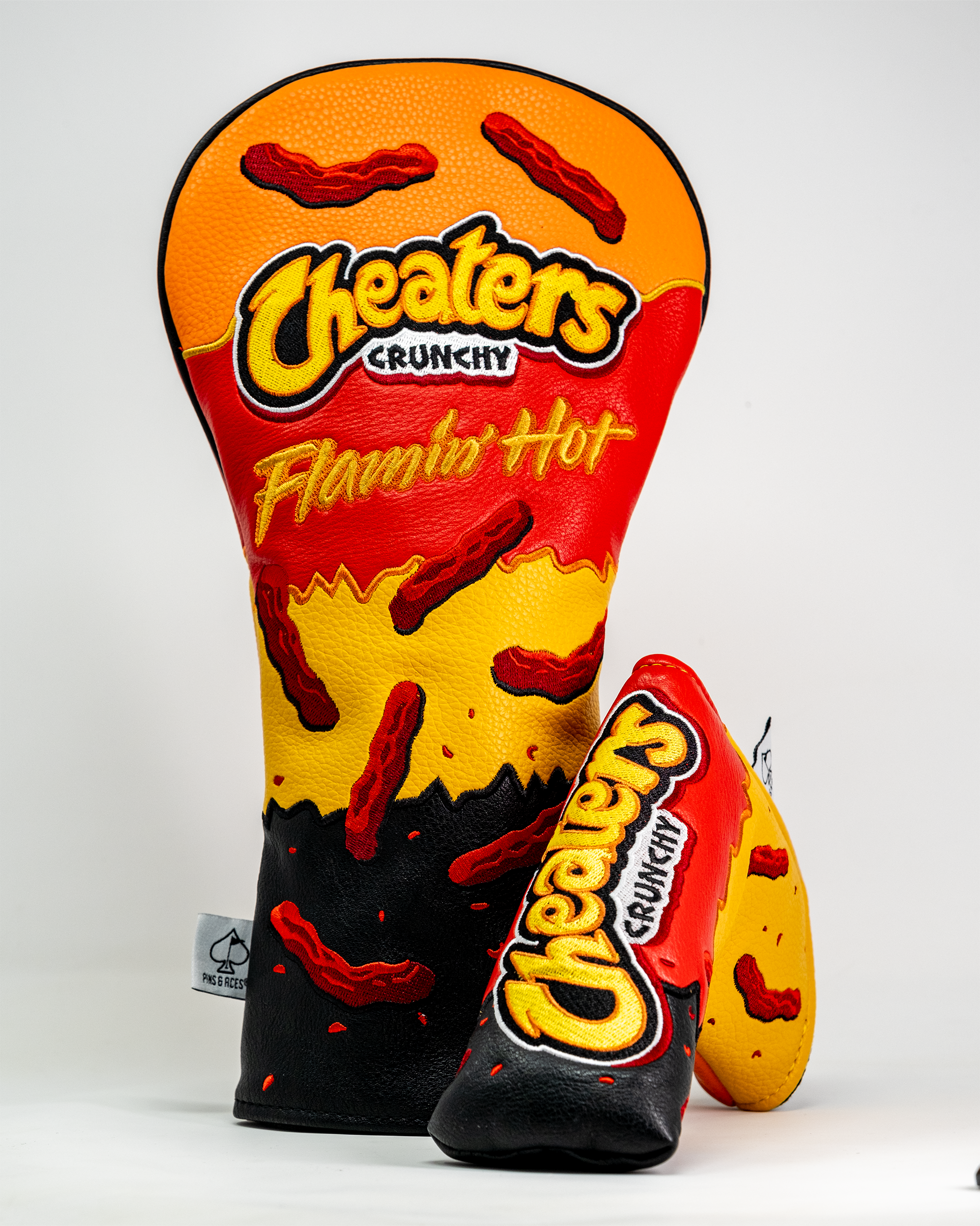 Image of Flamin' Hot Cheaters - Blade Putter Cover