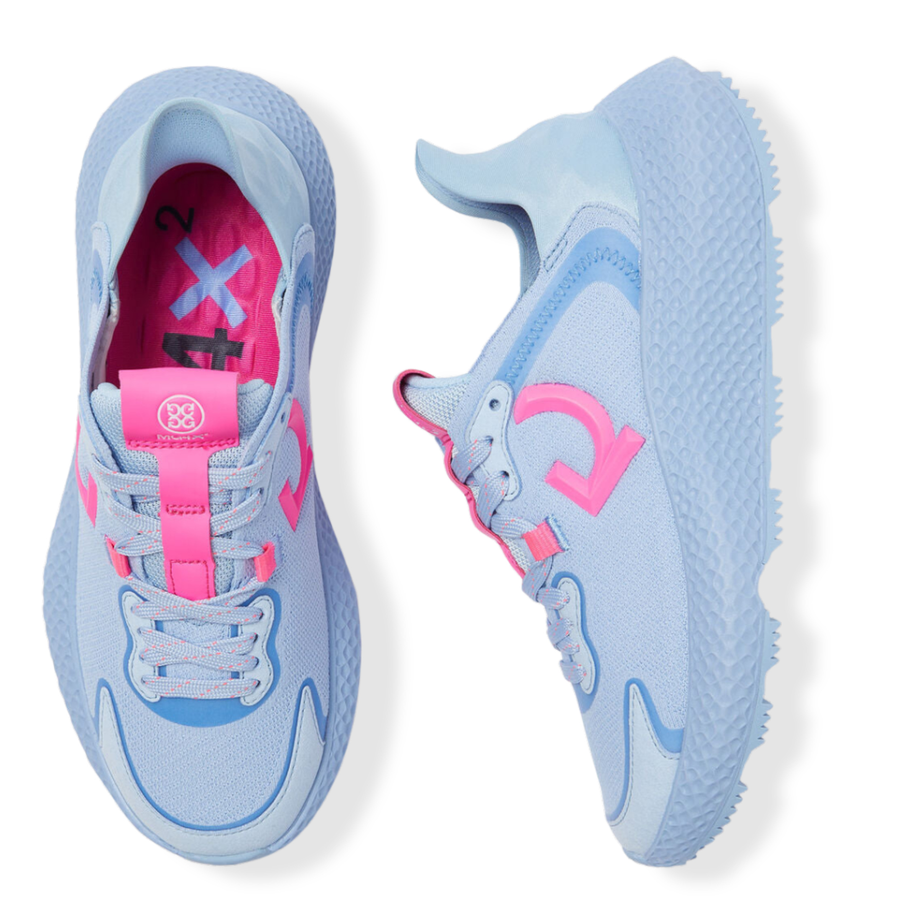 Image of Ladies Contrast Quarter G MG4X2 - Sky