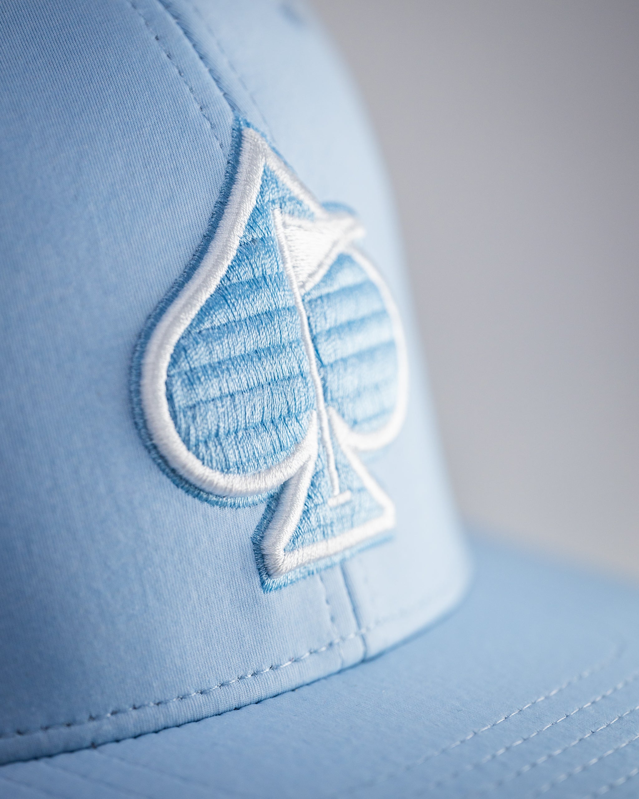 Image of Performance Spade Hat - Carolina Blue