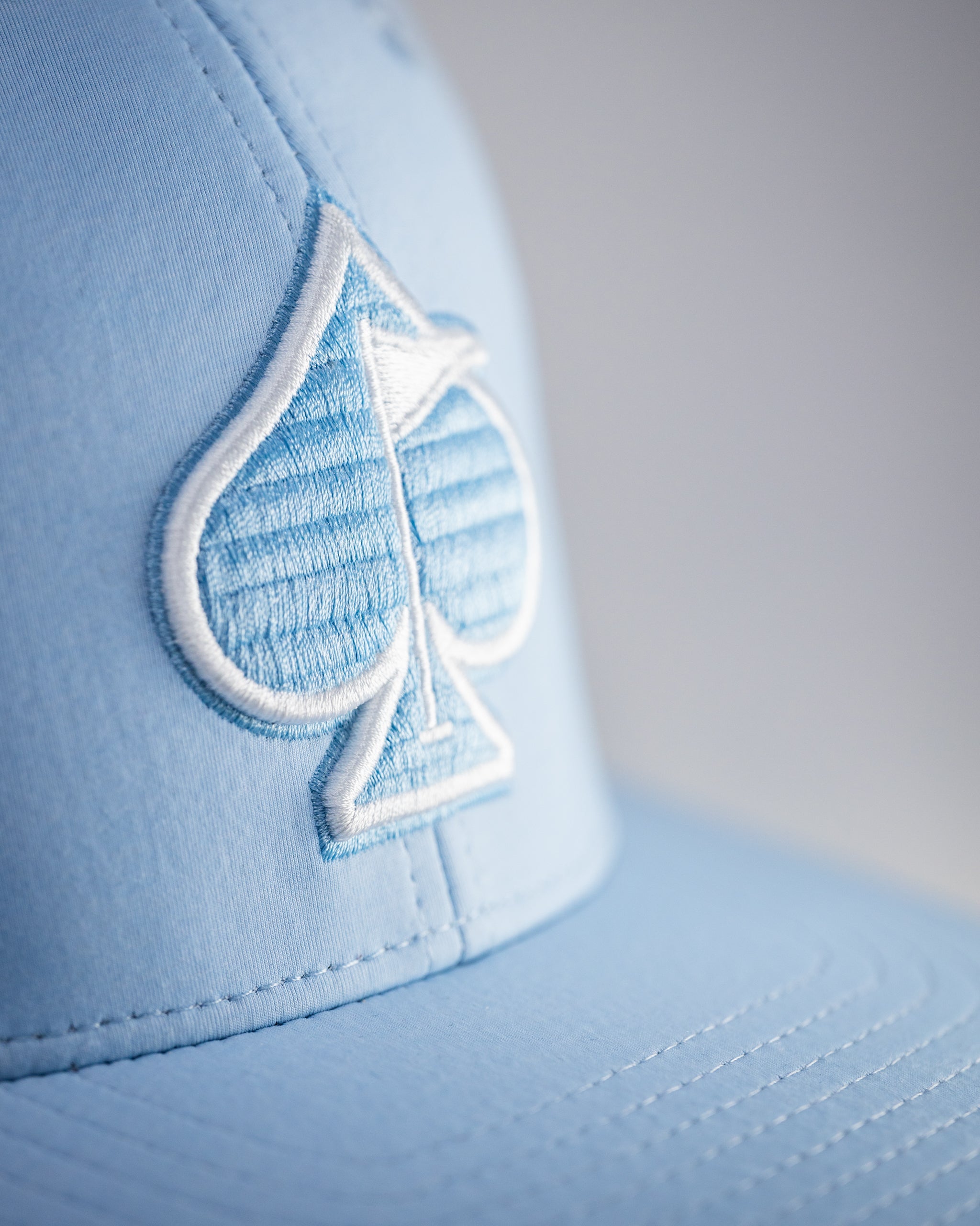 Image of Performance Spade Hat - Carolina Blue