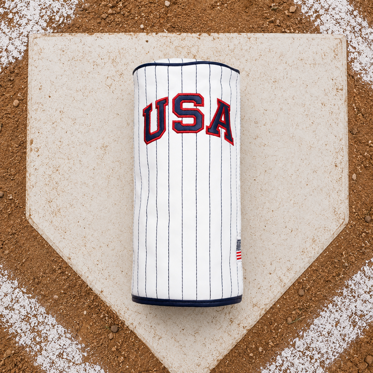 Image of USA Diamond Classic Driver Headcover | Premium Suede Barrel Style Driver Headcover