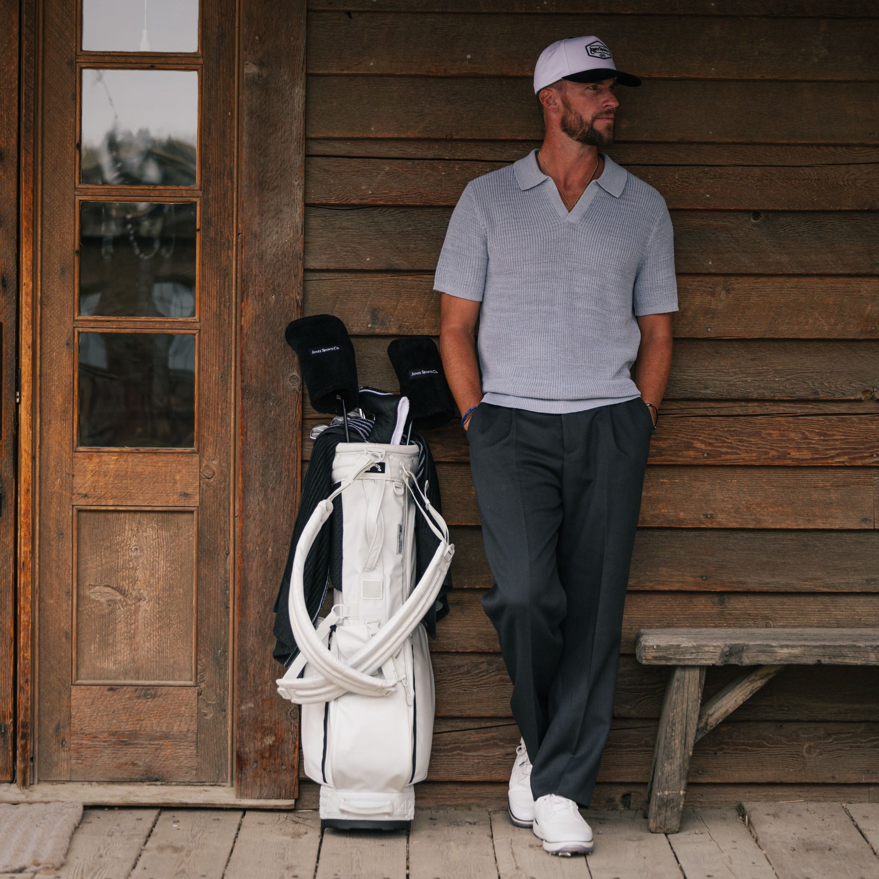 Image of Rover Stand Bag - Bone