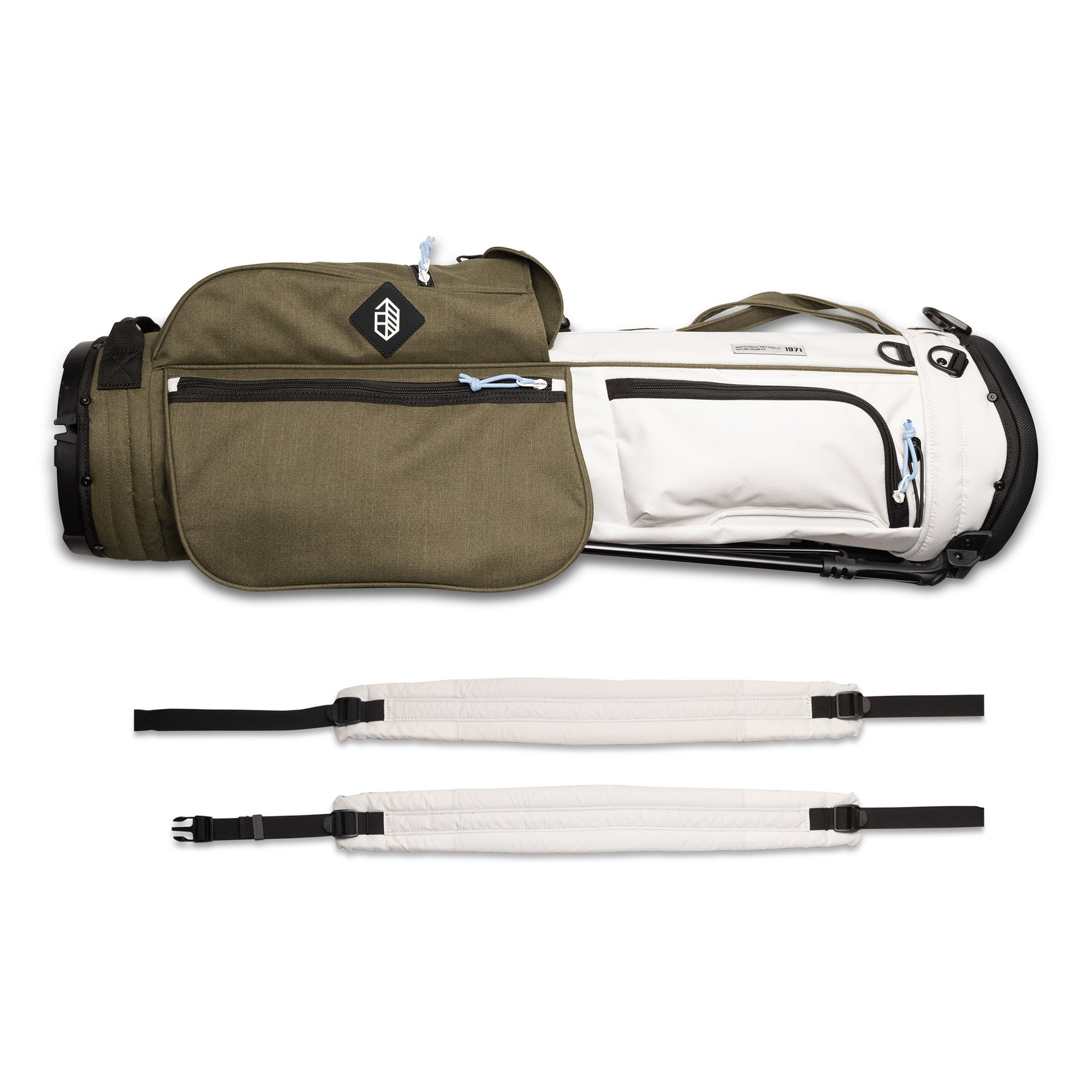 Image of Rover Stand Bag - Bone/Olive Night
