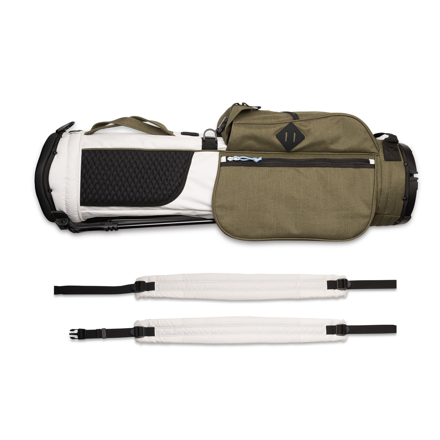Image of Rover Stand Bag - Bone/Olive Night