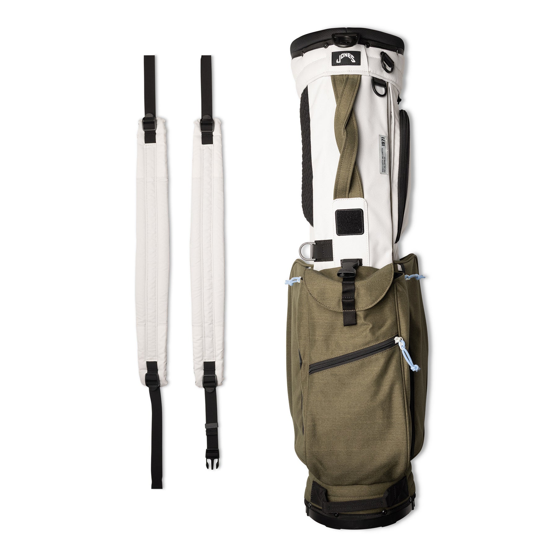 Image of Rover Stand Bag - Bone/Olive Night