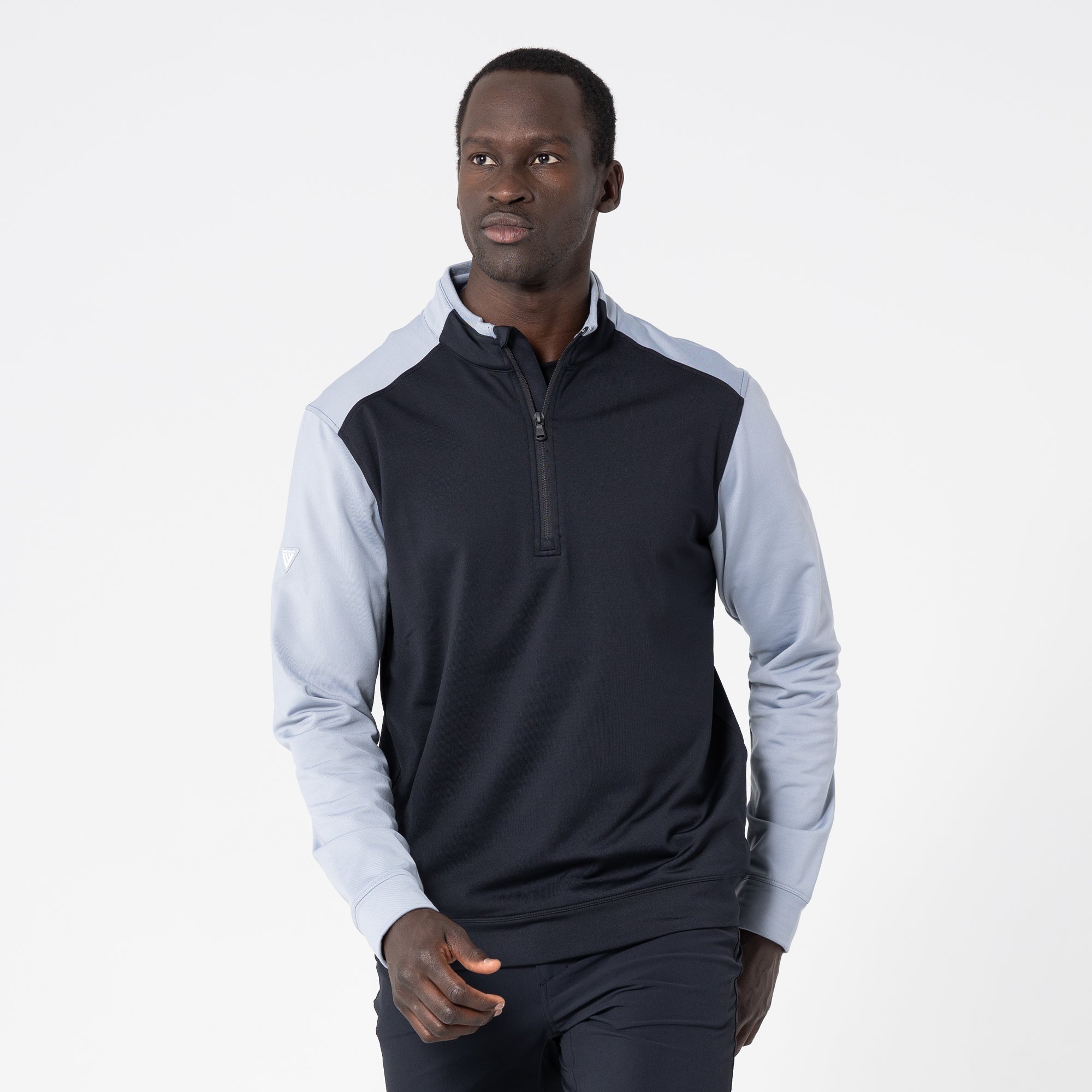 Image of Levelwear Bayou Midlayer - Black/Pebble