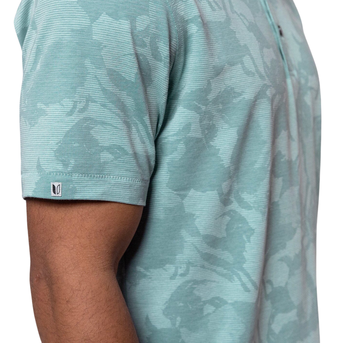 Astoria Polo W/ Goat Camo Print