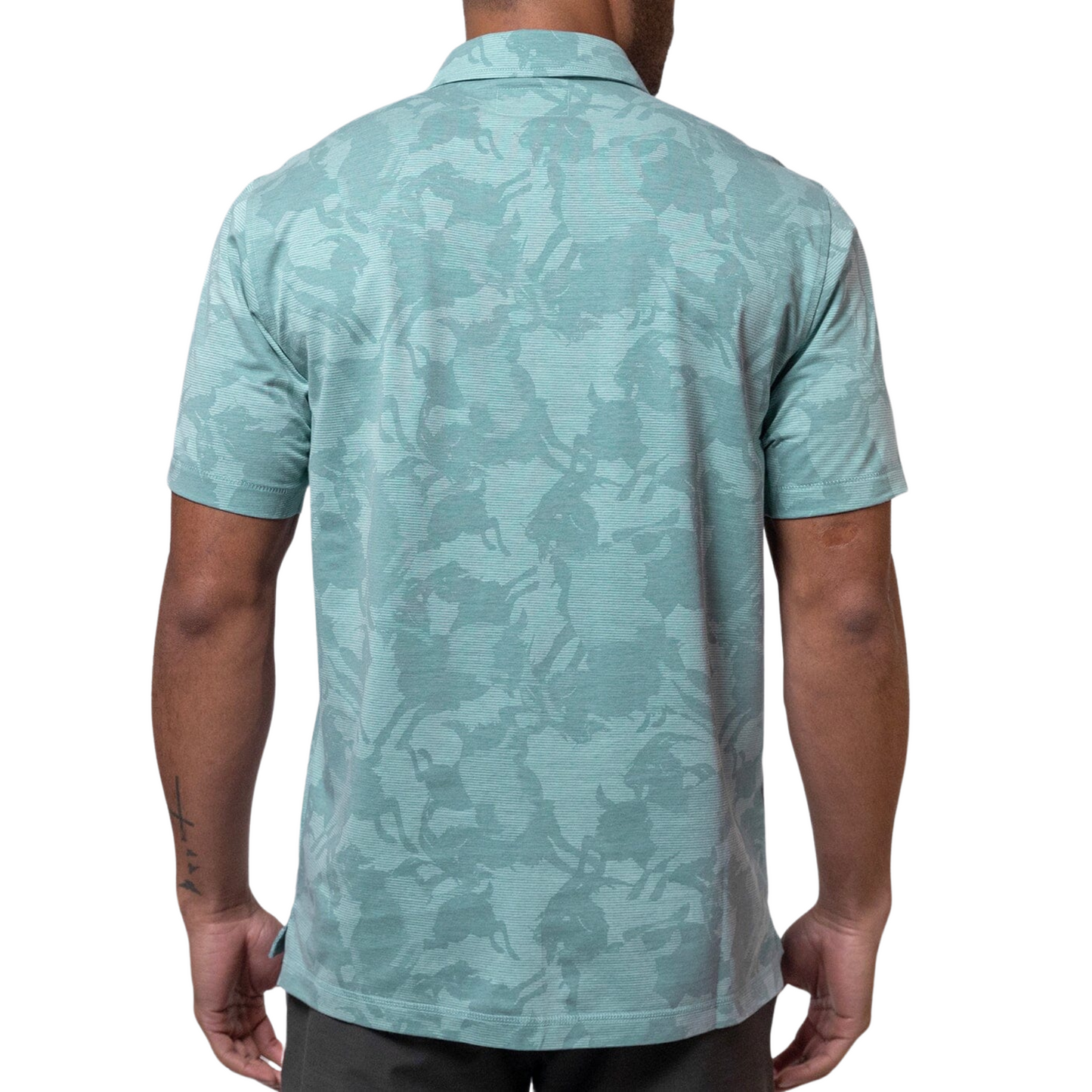 Astoria Polo W/ Goat Camo Print
