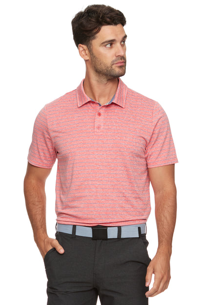 Flag And Anthem Wilmington Stripe Performance Polo