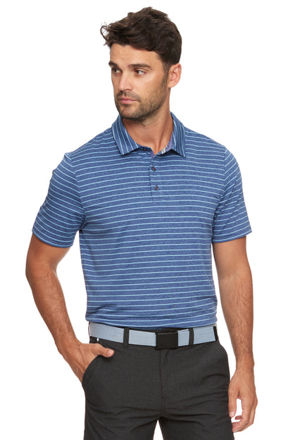 Flag And Anthem Wilmington Stripe Performance Polo