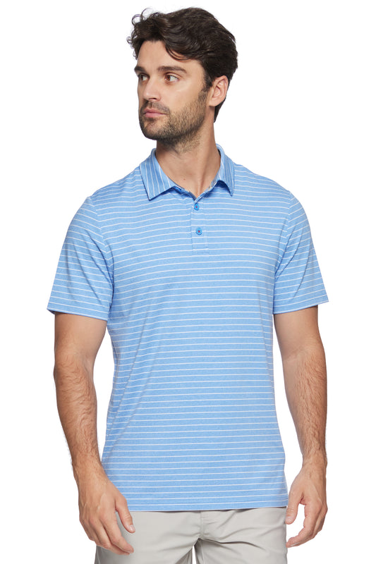 Flag And Anthem Wilmington Stripe Performance Polo