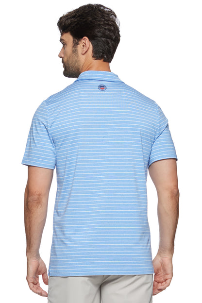 Flag And Anthem Wilmington Stripe Performance Polo