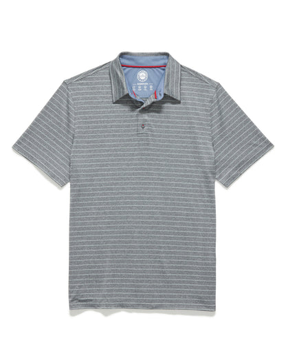 Flag And Anthem Wilmington Stripe Performance Polo