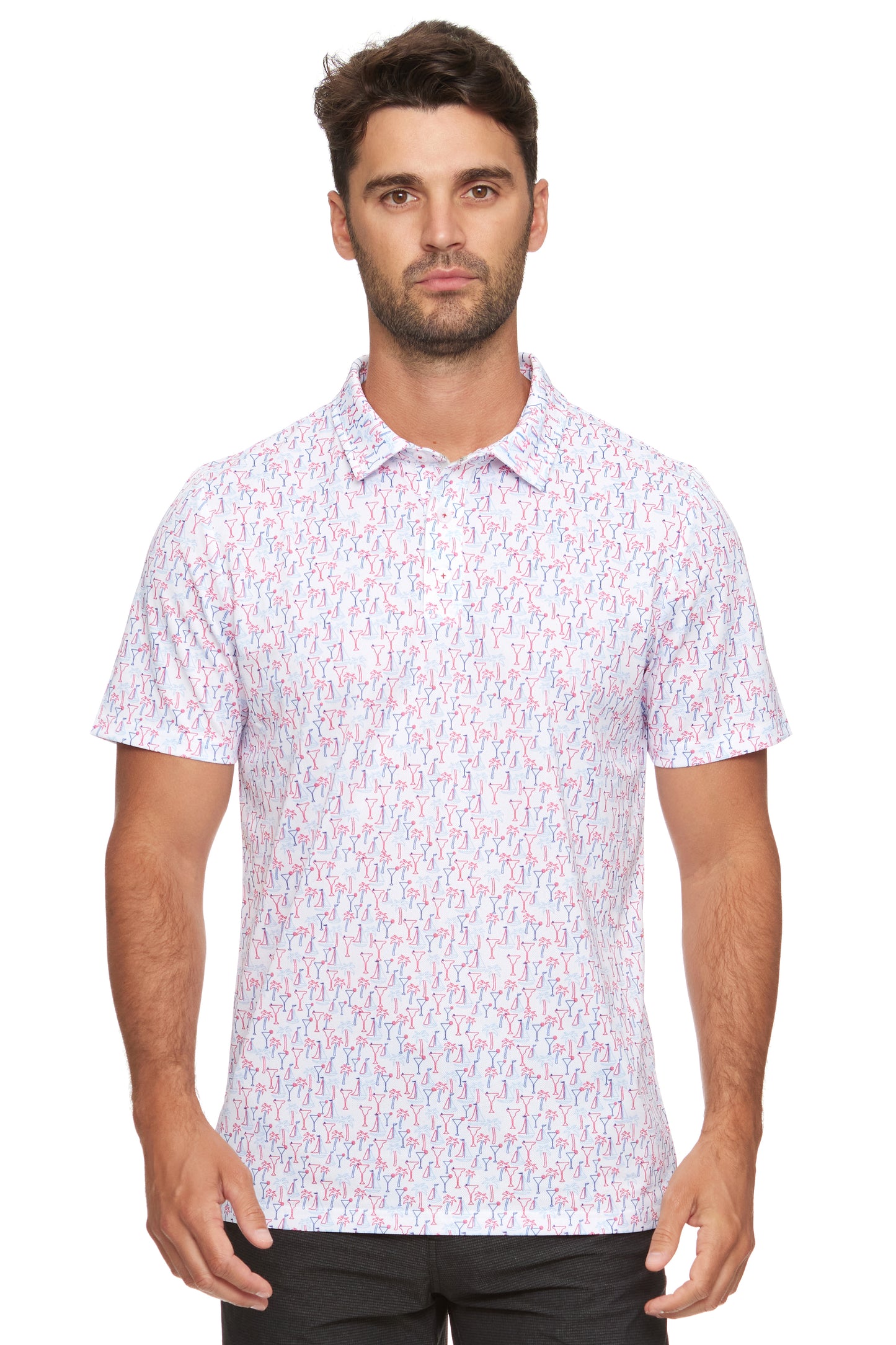Flag And Anthem Exuma Printed Performance Polo