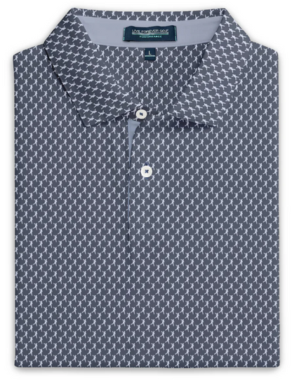 Live Forever Golf - The Full Send Ringer Performance Golf Polo