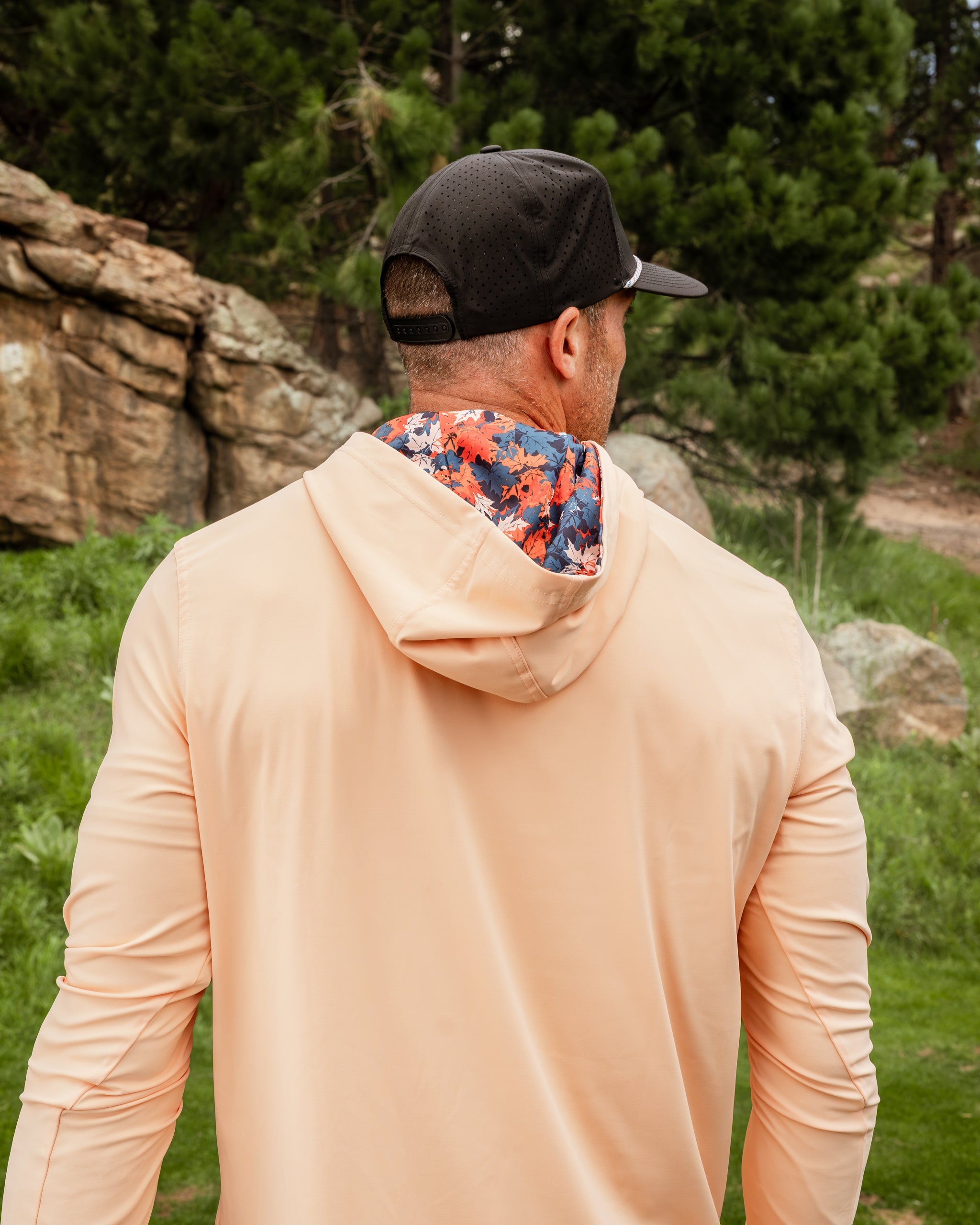 Image of Performance Golf Hoodie - Autumn Leaves