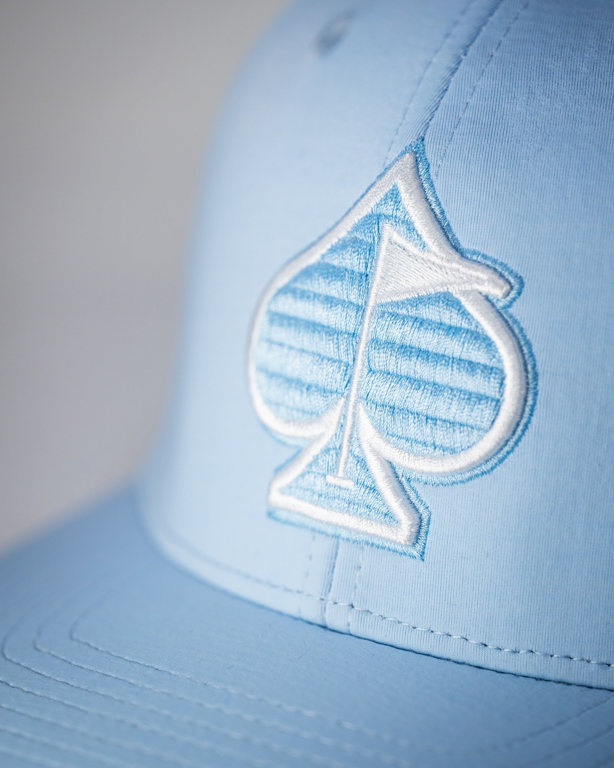 Image of Performance Spade Hat - Carolina Blue